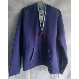 vintage northern reflections women's hoodie small s/p‎ purple zip up
